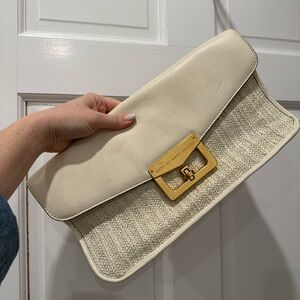 Marc by Marc Jacobs Ivory and Beige Clutch